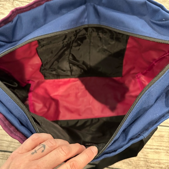 Timbuk2 Purple and Blue Tote Bag ~18”x12” Fair Condition - Picture 7 of 11